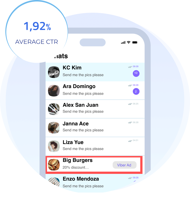 Main Chat Screen Ads Image